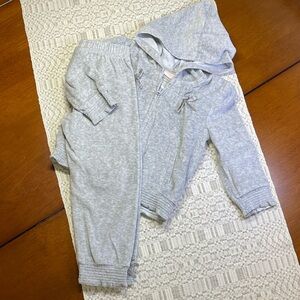Nannette Baby Girl’s Velour Set Size 2T